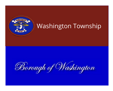 Washington Township & Washington Borough Select SDL